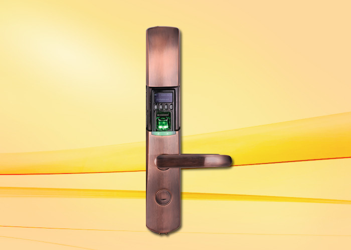 Fingerprint Door Lock with OLED and USB interface , support Spanish / Arabic / Portuguese