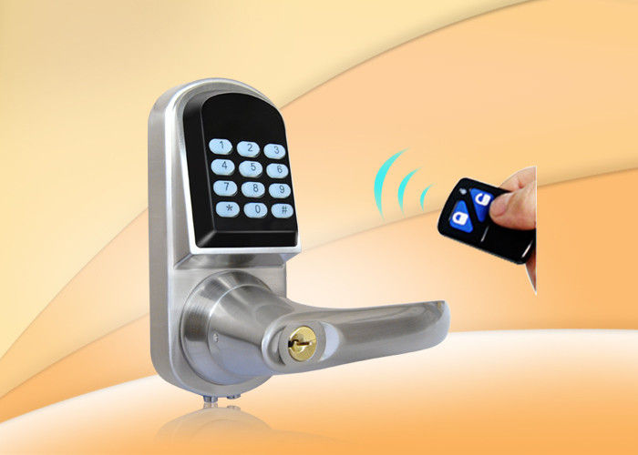 La serratura di porta sicura di parola d'ordine telecomandata con la tastiera/chiave di parola d'ordine sblocca
