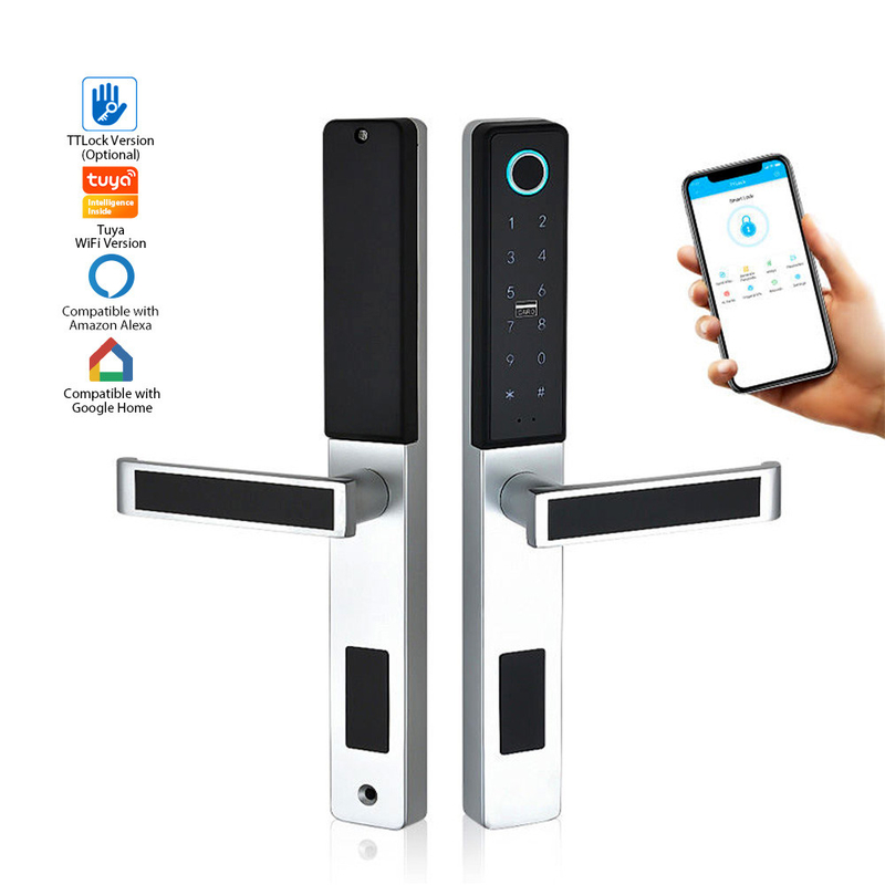Porta di alta sicurezza Smart Lock Cancelletto Tuya App Camera per uso domestico Cancelletto elettronico colorato